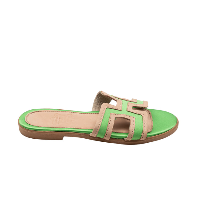 Helena Celery Satin