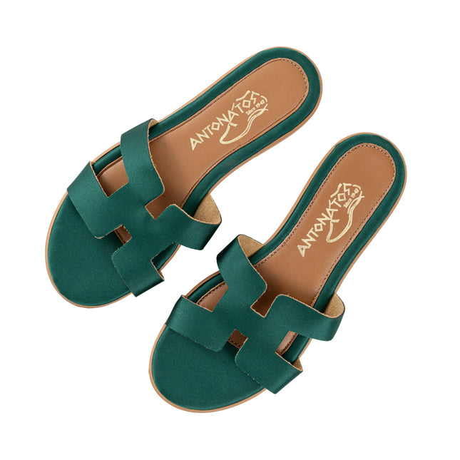 Helena Green Satin