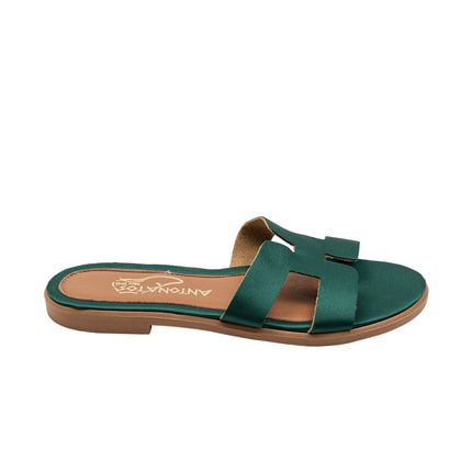 Helena Green Satin