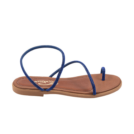 Korinna Blue Strass
