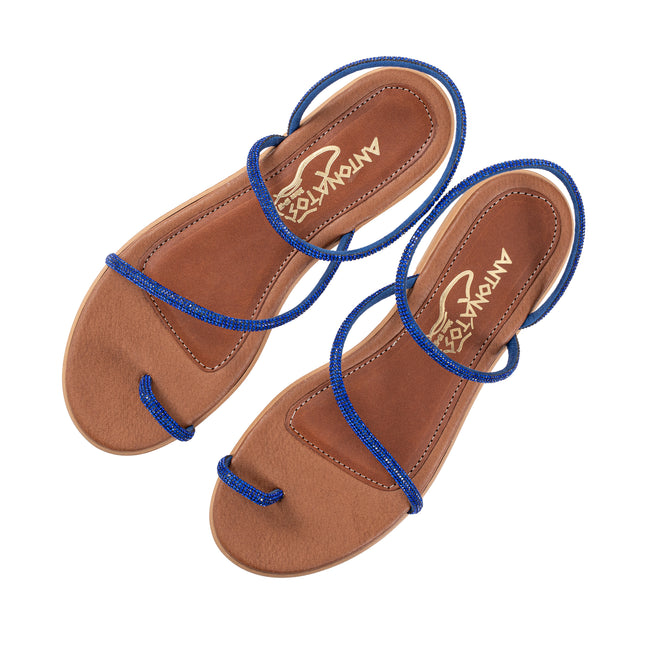 Korinna Blue Strass